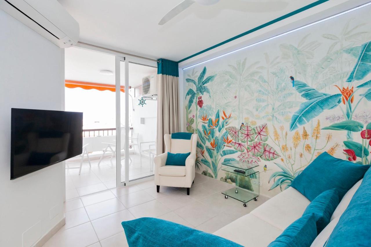 Апартаменти First Line Sea, Luxury Penthouse, Sea And Sunset View Vivenda Vacational Guayero 618 Лос-Крістіанос Екстер'єр фото