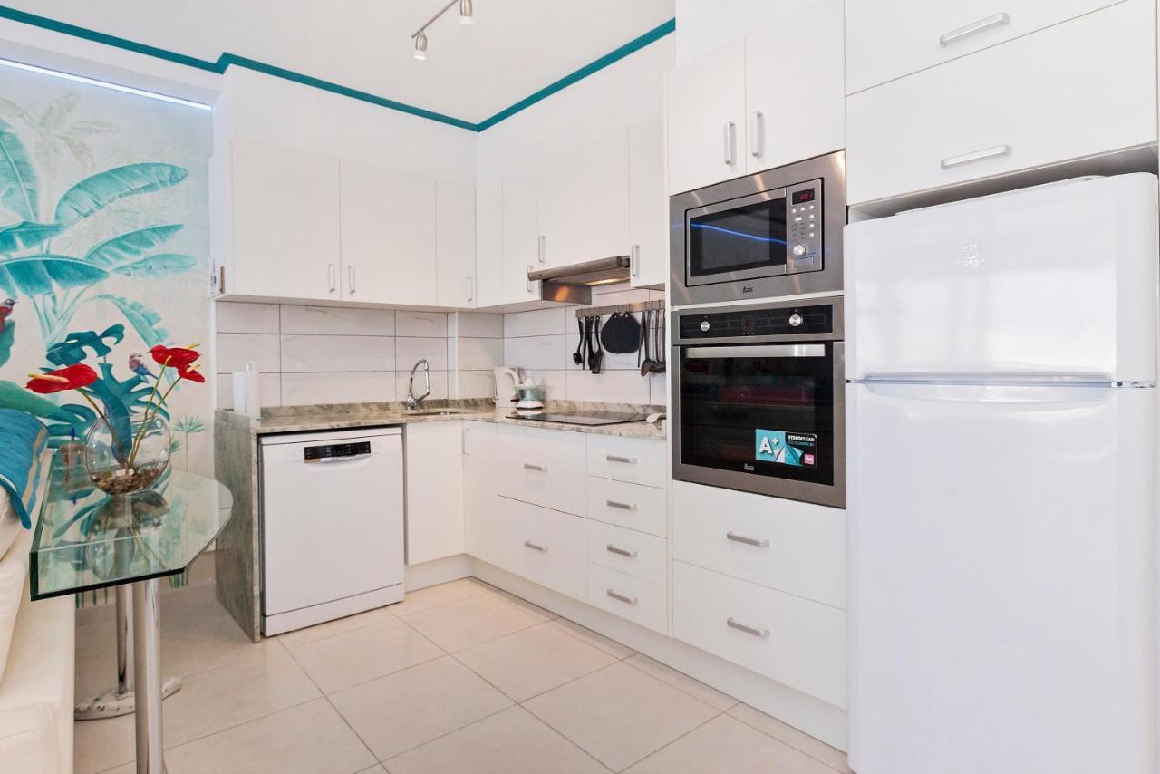 Апартаменти First Line Sea, Luxury Penthouse, Sea And Sunset View Vivenda Vacational Guayero 618 Лос-Крістіанос Екстер'єр фото