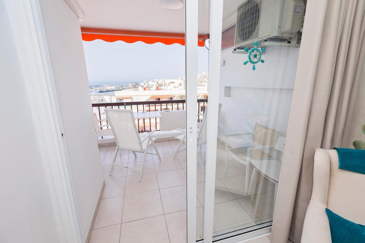 Апартаменти First Line Sea, Luxury Penthouse, Sea And Sunset View Vivenda Vacational Guayero 618 Лос-Крістіанос Екстер'єр фото