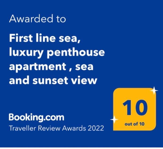 Апартаменти First Line Sea, Luxury Penthouse, Sea And Sunset View Vivenda Vacational Guayero 618 Лос-Крістіанос Екстер'єр фото